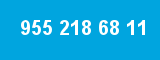 955 218 68 11